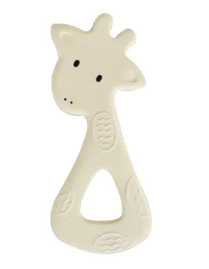 Rubber Flat Teether | GIRAFFE