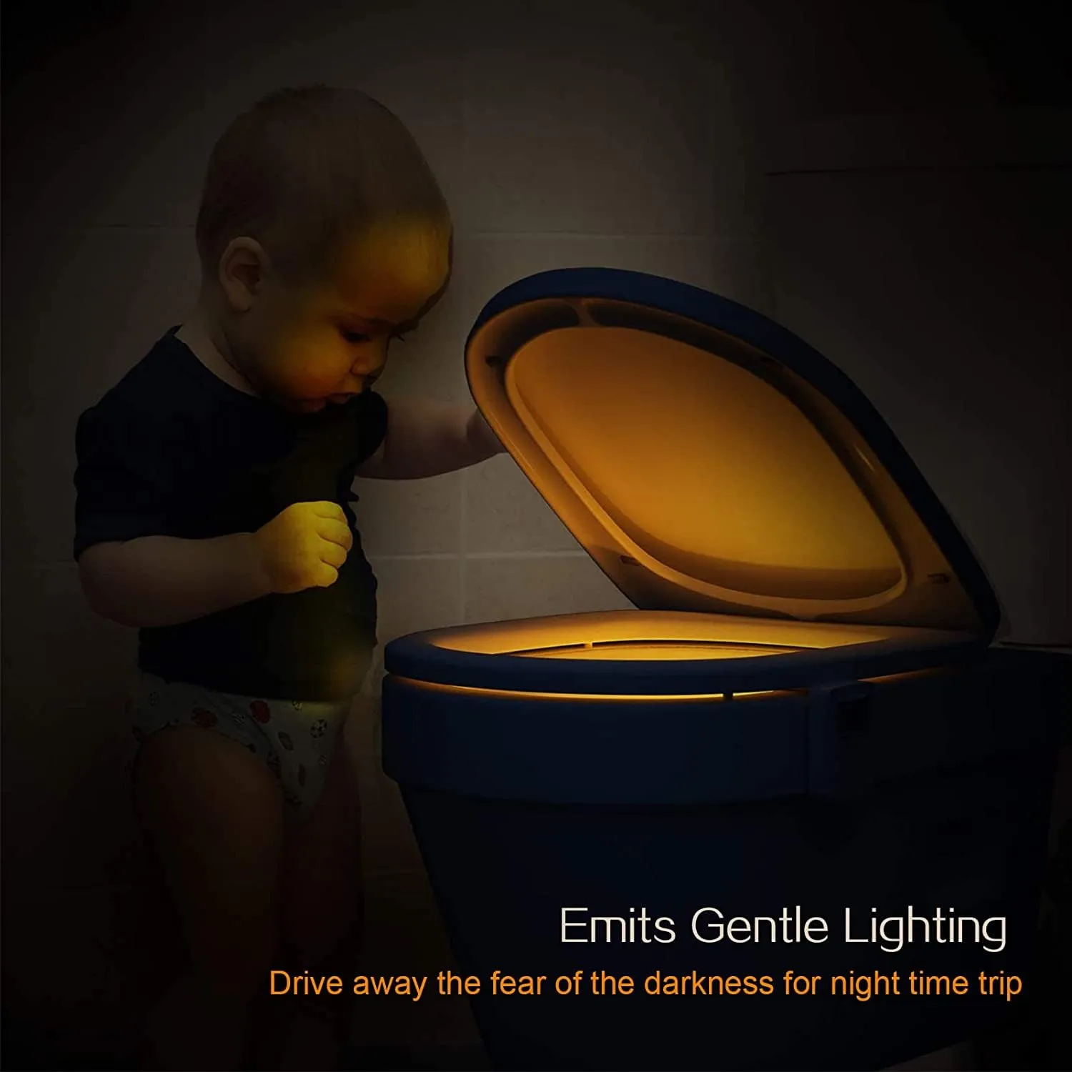 Rynx | Witshine Rechargeable Led Toilet Light - Motion Sensor & Color Changing Night Light, 3-Pack
