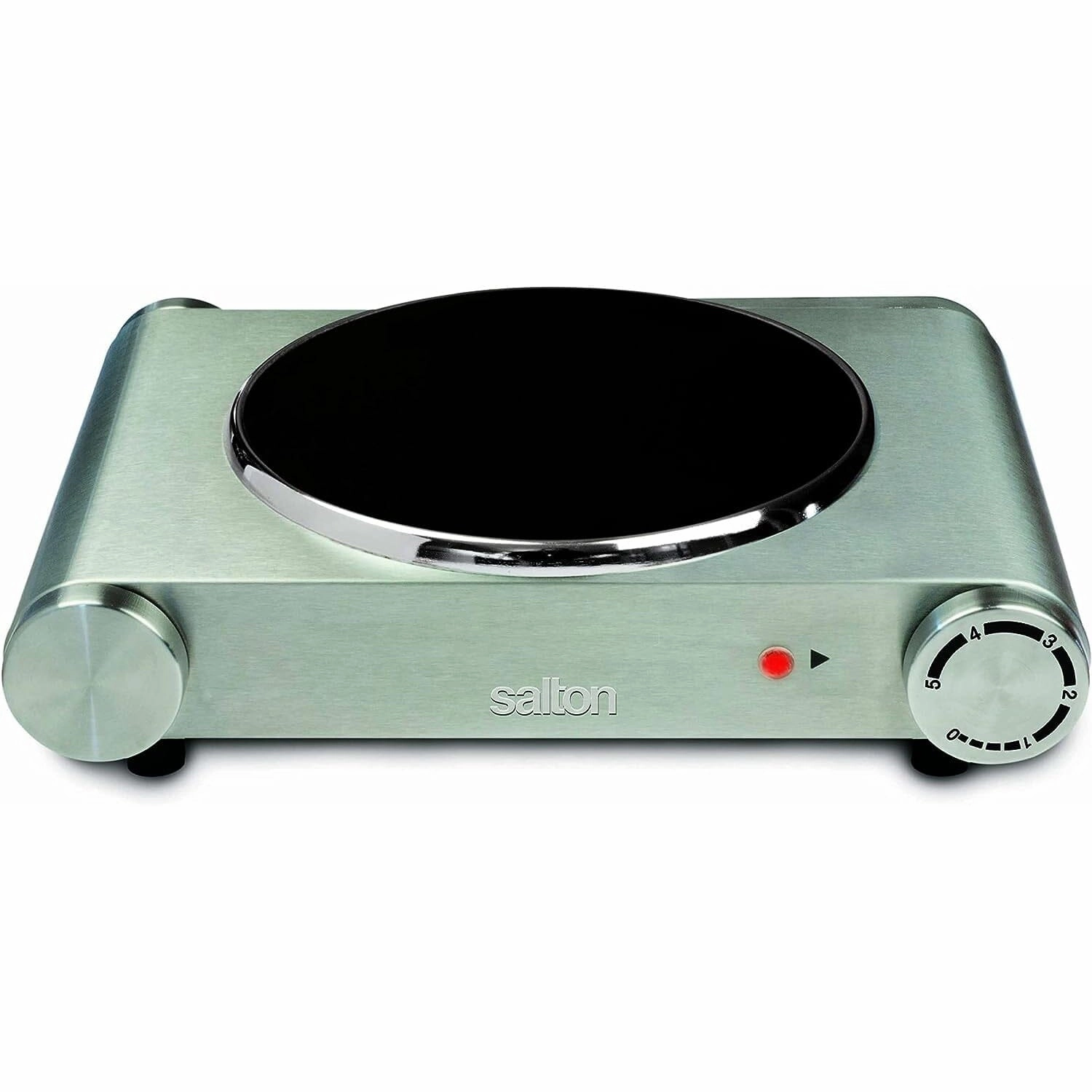 Salton Stainless Steel Infrared Portable Electric Cooktop