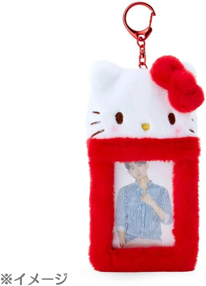 Sanrio Boa Fabric Trading Card Holder, Pink, 1個 (x 1), My Melody