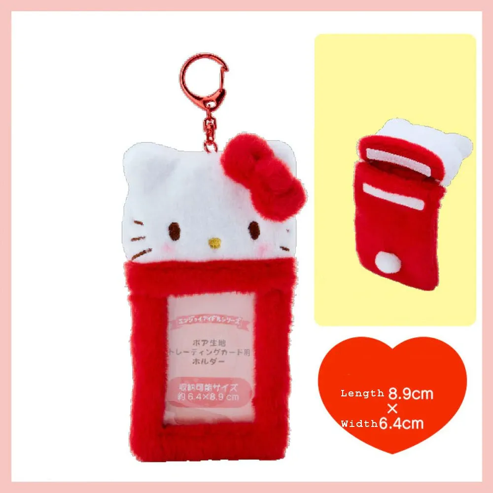 Sanrio Tuxedosam Fluffy Card Case Clip-On