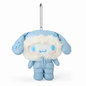 Sanrio Mascot Holder (Fluffy Winter) Cinnamoroll Keychain 247529