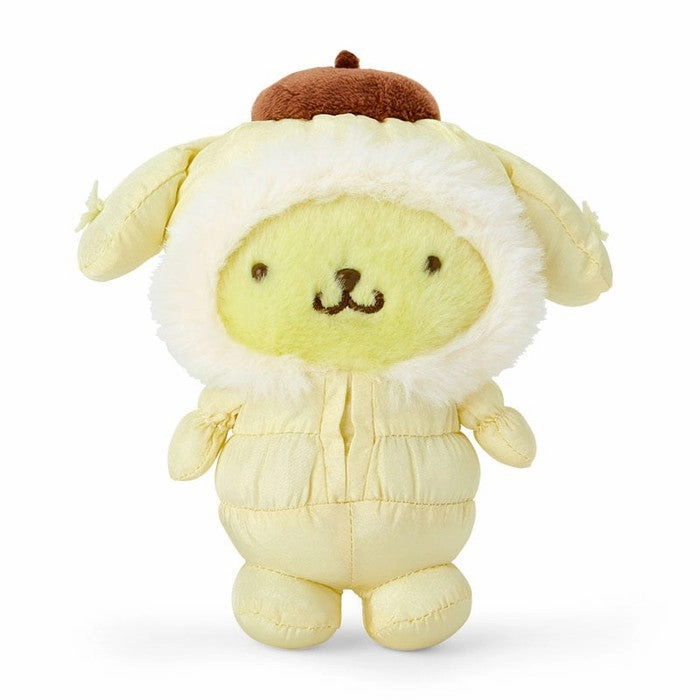 Sanrio Mascot Holder (Fluffy Winter) Pompompurin Keychain 247511