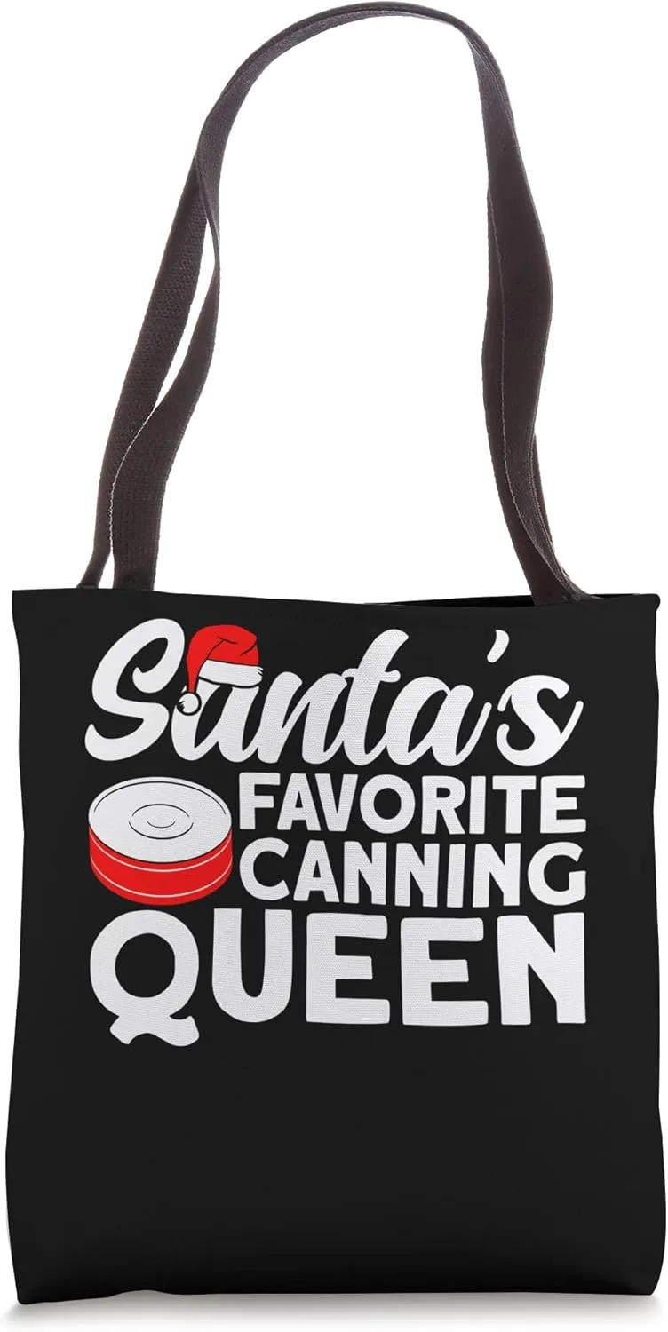 Santa's Favorite Canning Queen Canning Tote Bag