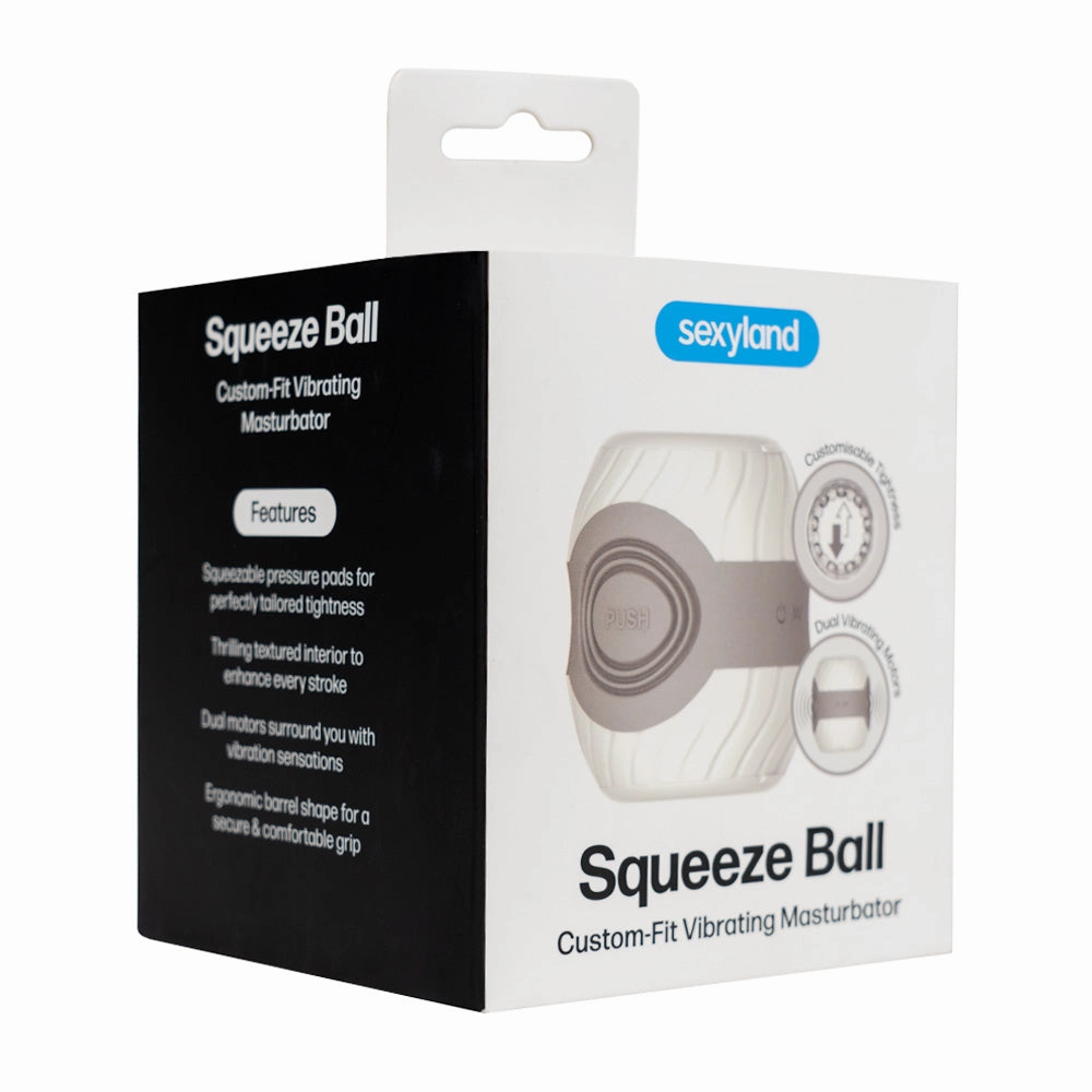 Sexyland Squeeze Ball Custom-Fit Vibrating Masturbator
