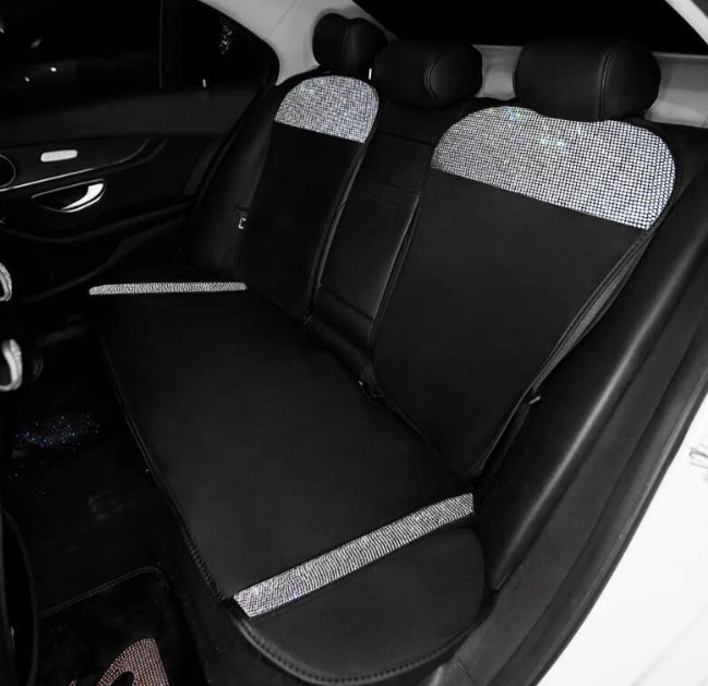 Shiny car seat silver