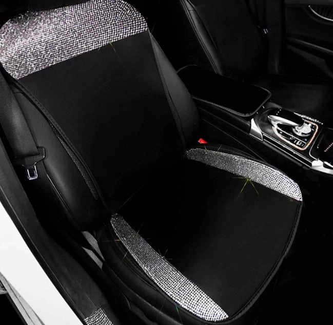 Shiny car seat silver