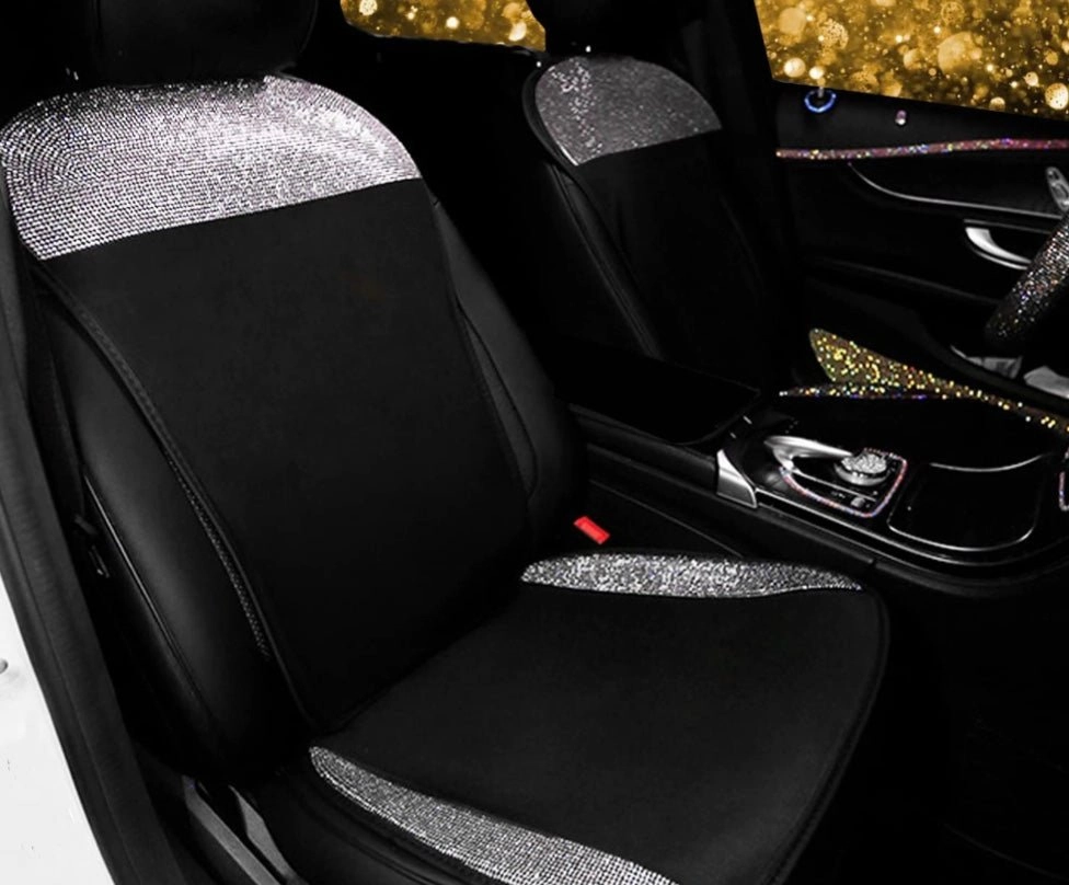 Shiny car seat silver