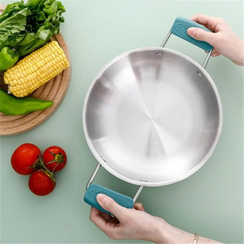 Silicone Heat Resistant Cookware Handle Set - 2 Pack