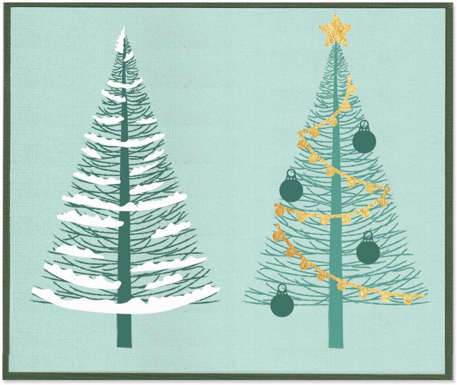 Sizzix A5 Clear Stamps w/Stencil Cosmopolitan Christmas, Merry and Light by Stacey Park, Multicolor, One Size
