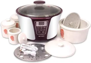 Smart 4 Ceramic Pot Electric Stew Pot DGD33-32EG 4-in-1 3.2L 2x0.65L 0.45L