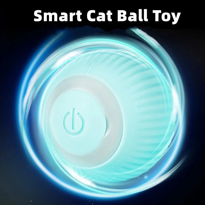 Smart Rolling Cat Toy Ball – Automatic Electronic Interactive Toy for Indoor Cats