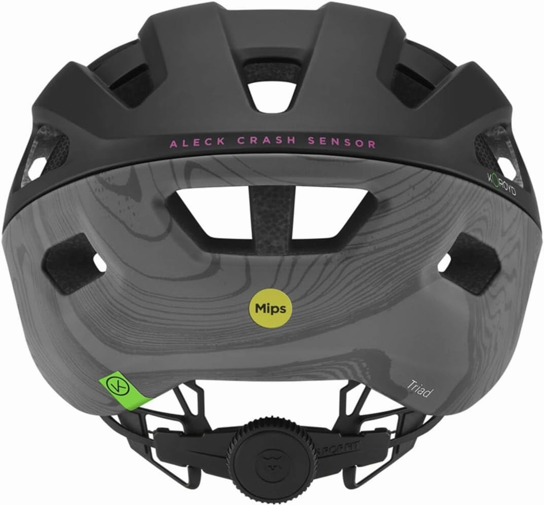 SMITH Triad Cycling Helmet –Gravel or Road Bike Helmet with MIPS Technology   Zonal Koroyd Coverage   Aleck Safety Sensor Accessory – Lightweight Protection for Men & Women