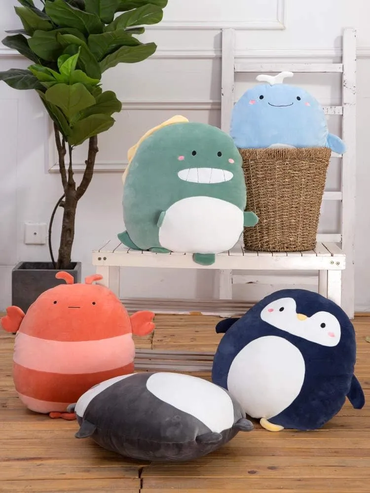 Soft Dinosaur Plush Hugging Pillow Cute Dinosaur Stuffed Animal Plushies Toy Dinosaur Kids Stuffed Animals Dinosaur Plush Toys for Birthday, Valentine, Christmas 16.5 Inch