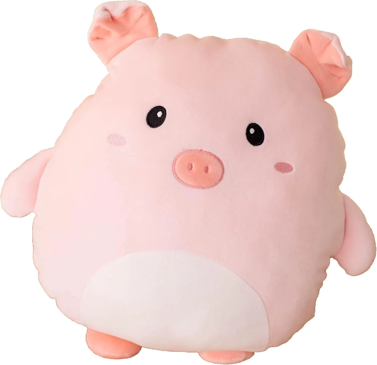 Soft Pig Plush Hugging Pillow Cute Pink Pig Stuffed Animal Plushies Toy Pig Kids Stuffed Animals Plush Toys for Birthday, Valentine, Christmas 12 Inch