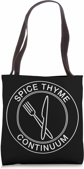 Spice Thyme Continuum, White Tote Bag