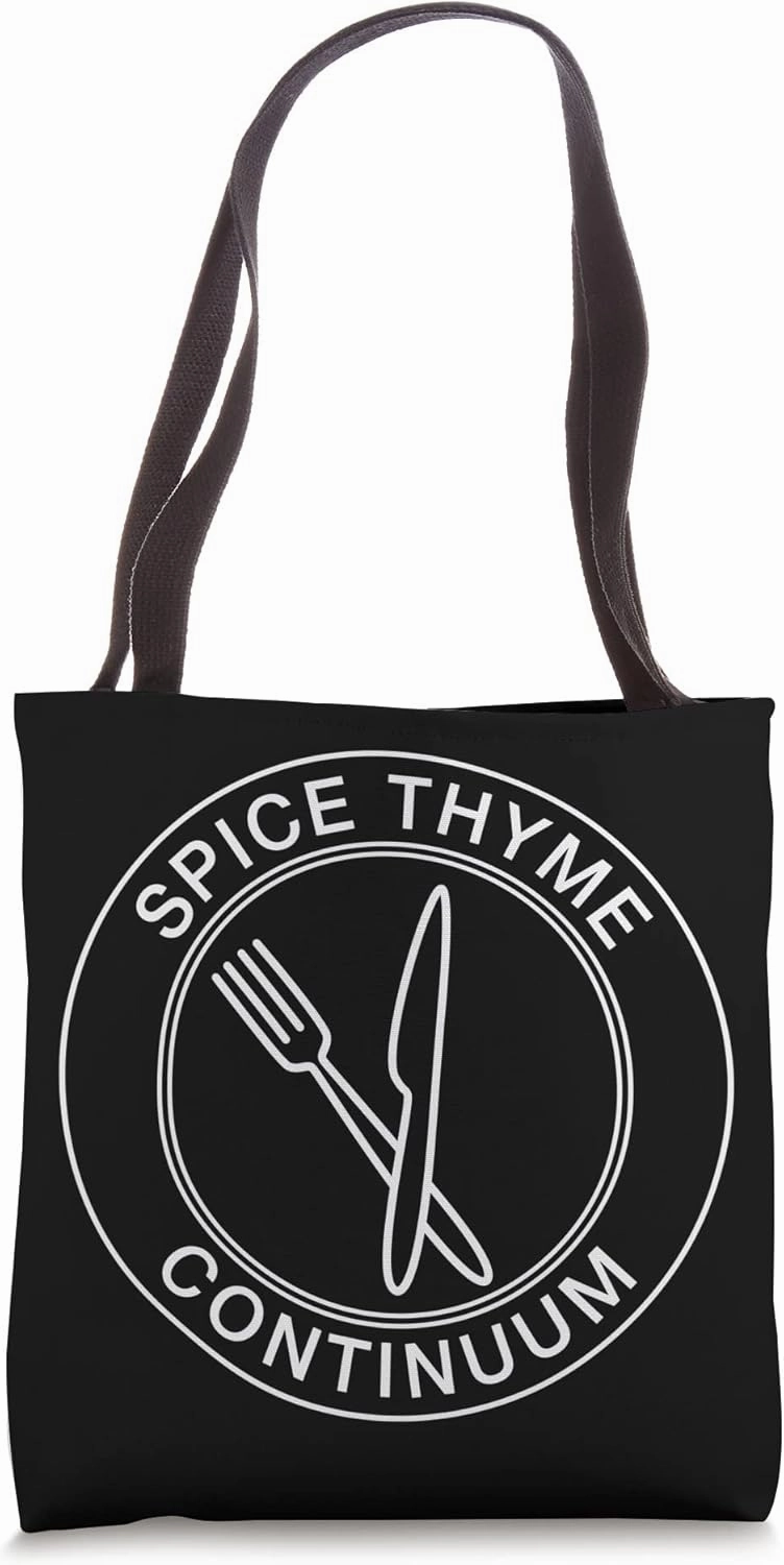 Spice Thyme Continuum, White Tote Bag