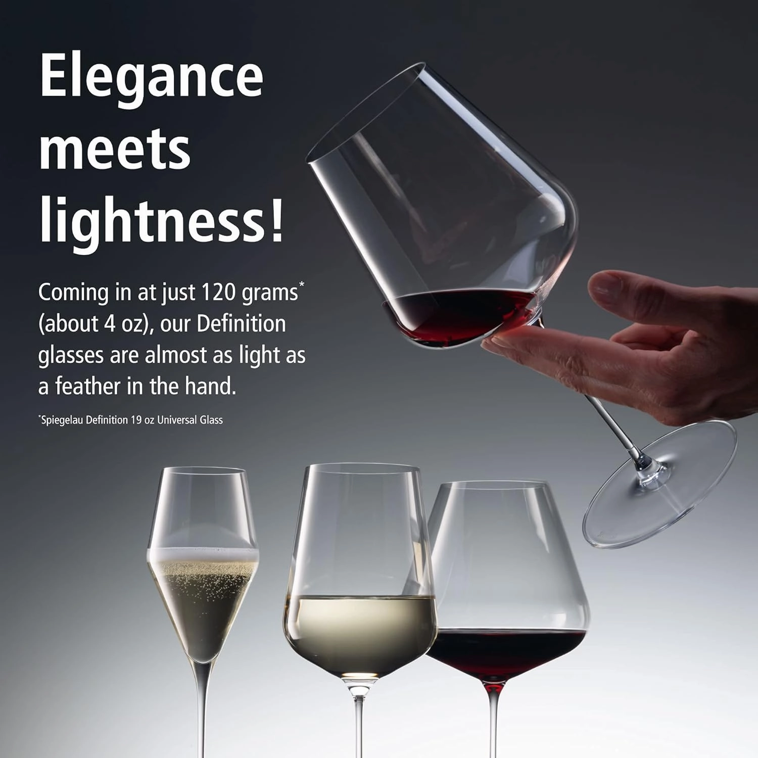Spiegelau Definition Cordial Glasses - European-Made Stemmed Crystal, Dishwasher Safe Dessert Wine Glasses - 4.5oz Set of 2