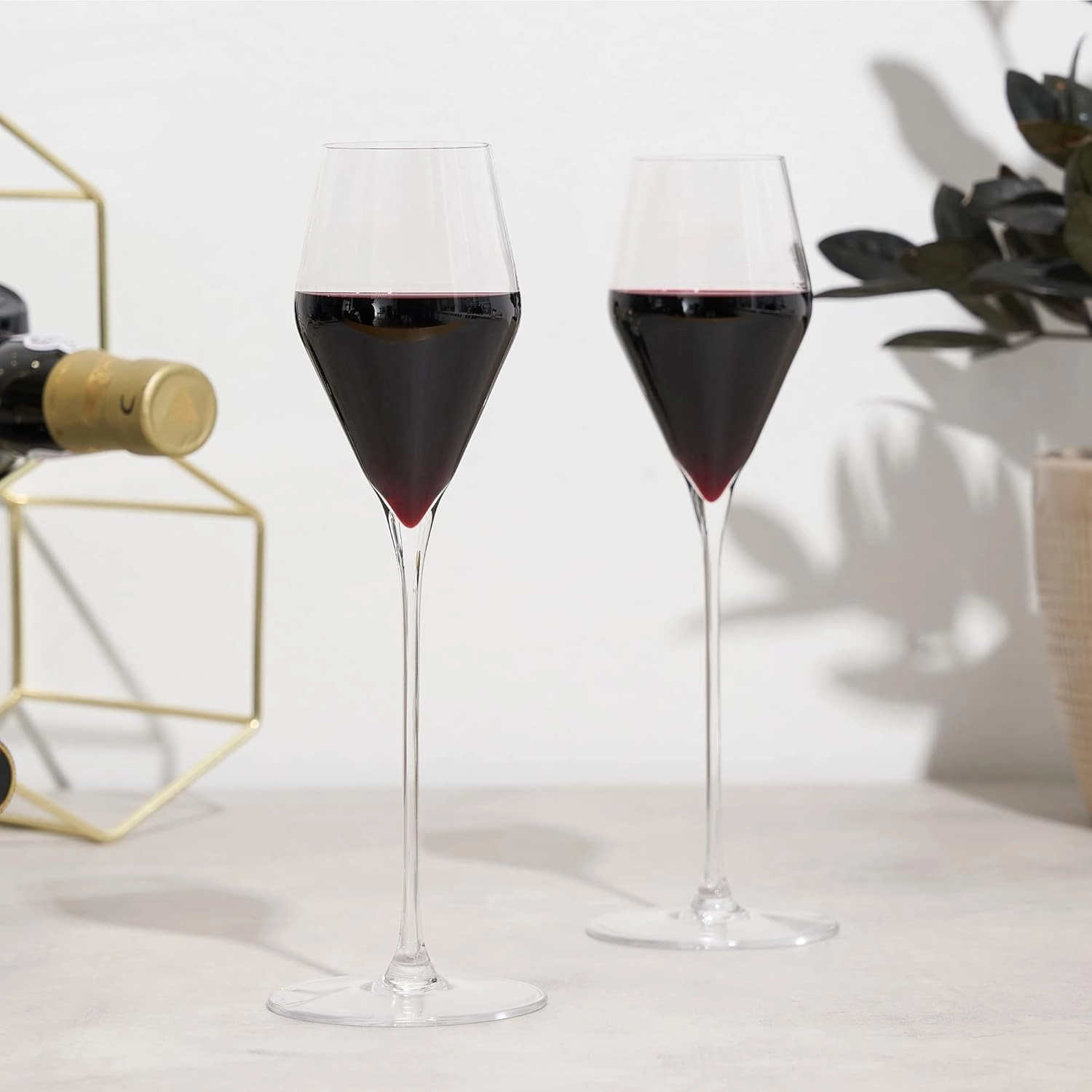 Spiegelau Definition Cordial Glasses - European-Made Stemmed Crystal, Dishwasher Safe Dessert Wine Glasses - 4.5oz Set of 2
