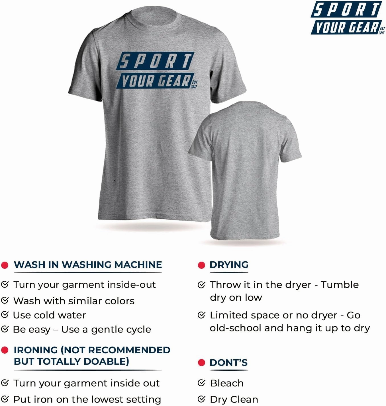 Sport Your Gear Lightweight Moisture-Wicking Breathable Team Spirit Performance Golf Polo Officially Licensed NCAA Apparel