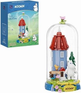 Spring-Themed Architecture Adult Building Block Set, Creative Construction Toy, Decorative Model, Ideal Gift for Hobbyists and Collectors