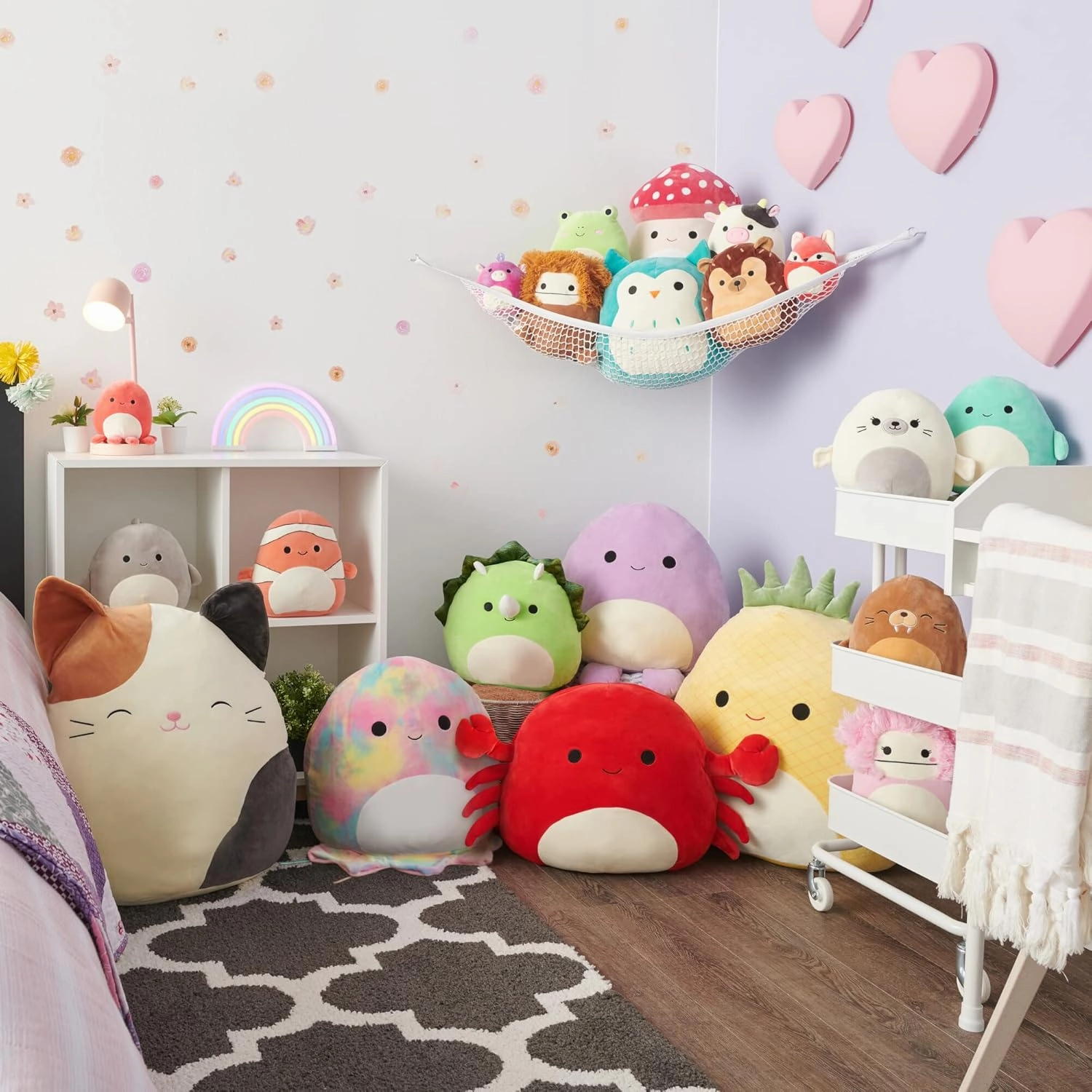 Squishmallows Original Stackables 12-Inch Lavender Squirrel - Medium-Sized Ultrasoft Official Jazwares Plush