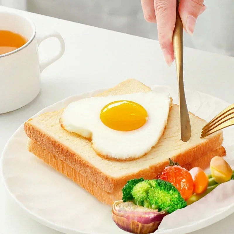 Stainless Steel Pancake & Egg Mold - Nonstick Shaper