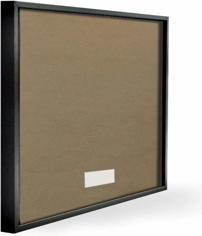 Stupell Industries Strong Woman with Glamour Cosmetics Glitz Eye Shadow, Designed by Marcus Prime Black Framed Wall Art, 11 x 14, Brown
