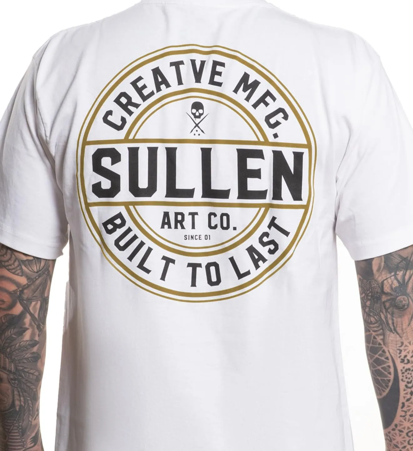 Sullen Men's Creative Corp Logo Tattoo Lifestyle Graphic Standard Short Sleeve Tee