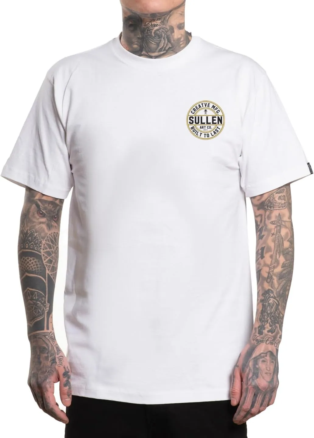 Sullen Men's Creative Corp Logo Tattoo Lifestyle Graphic Standard Short Sleeve Tee