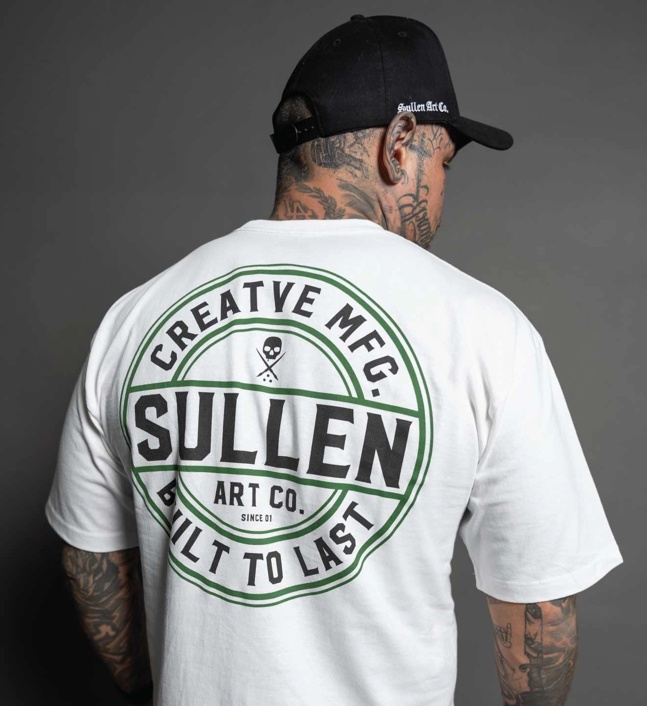 Sullen Men's Creative Corp Logo Tattoo Lifestyle Graphic Standard Short Sleeve Tee