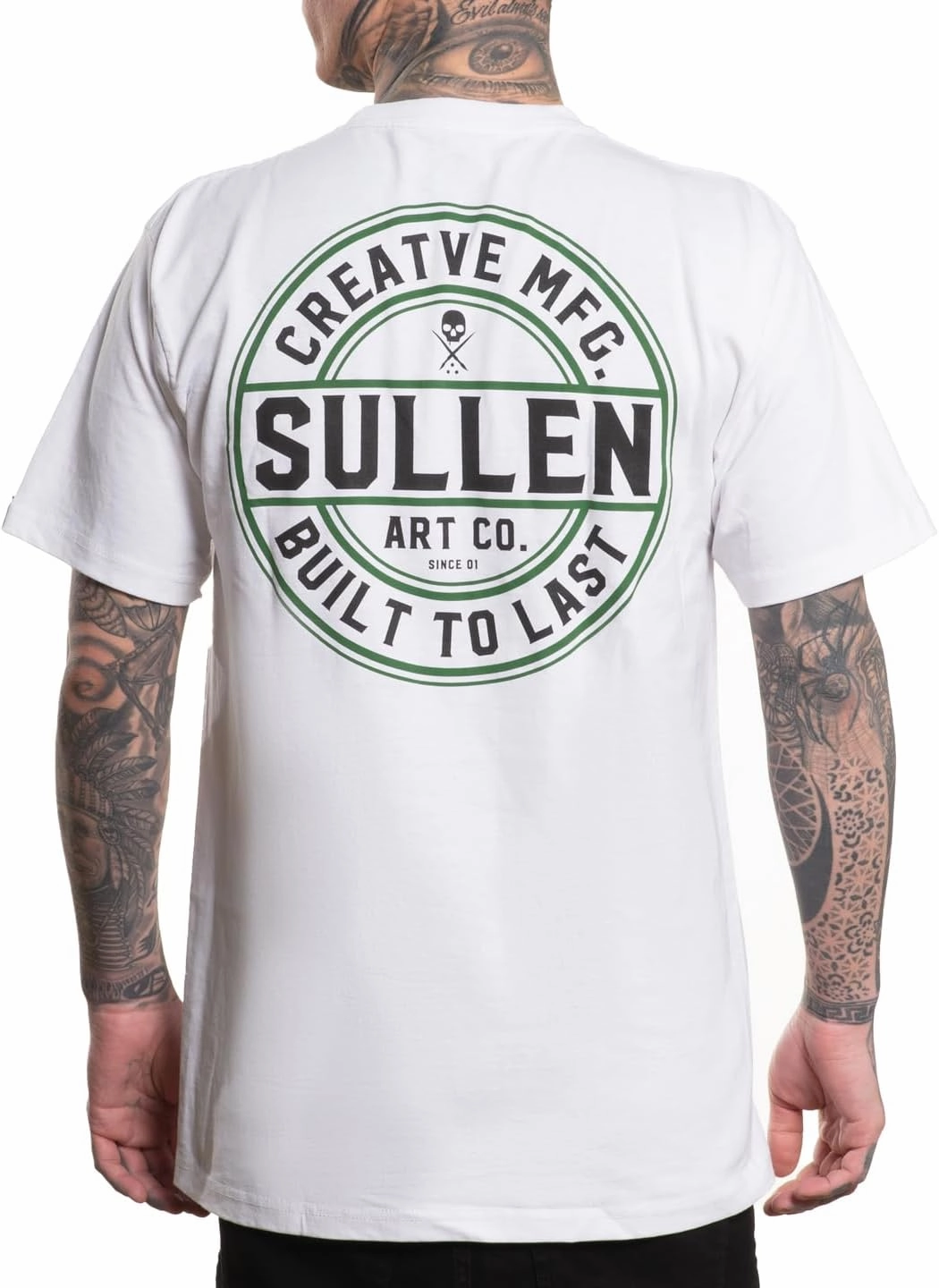 Sullen Men's Creative Corp Logo Tattoo Lifestyle Graphic Standard Short Sleeve Tee