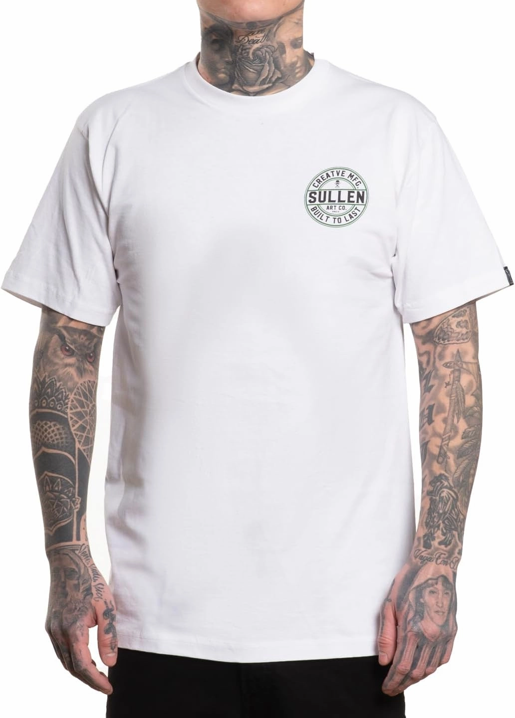 Sullen Men's Creative Corp Logo Tattoo Lifestyle Graphic Standard Short Sleeve Tee