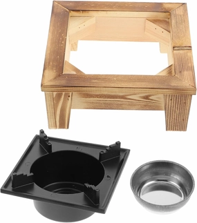 SUPVOX Food Cooking Stove Hot Pot Stove Made of Anti-Iron Materials Sturdy for Long Period Use