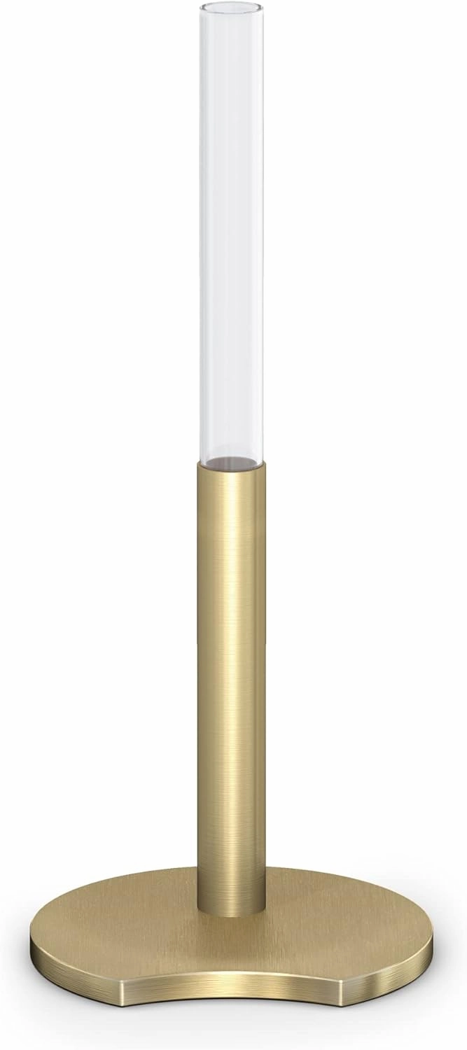 Swarovski Garden Tales Decorative Vase, Glass Vase with Gold Tone Finish Base, Small Vase for Single Flowers, Part of The Swarovski Garden Tales Collection