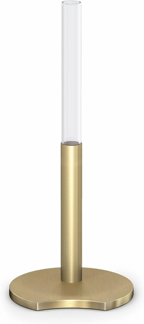 Swarovski Garden Tales Decorative Vase, Glass Vase with Gold Tone Finish Base, Small Vase for Single Flowers, Part of The Swarovski Garden Tales Collection