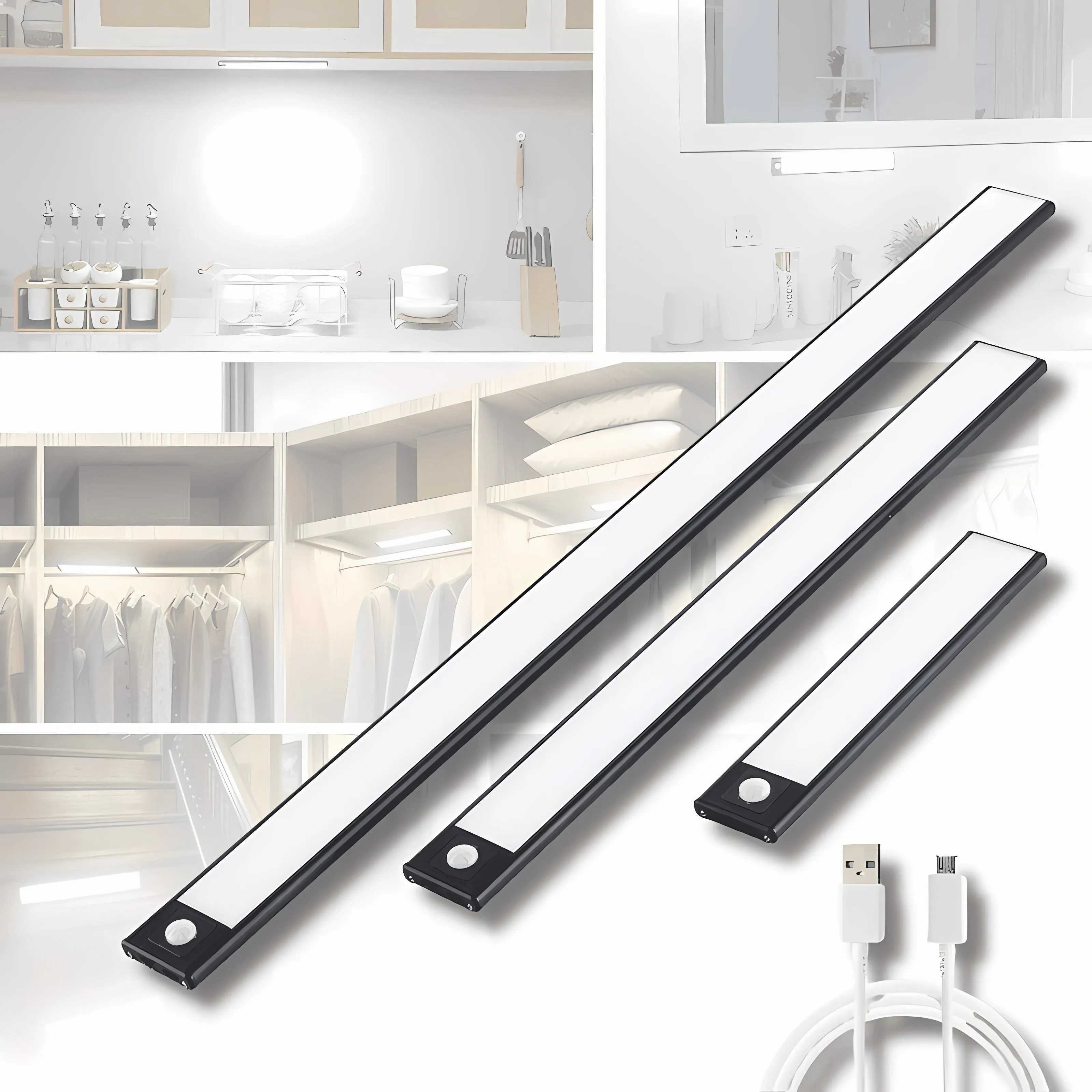 Taavita Rechargeable Sensor LED Strips - Lighting Made Easy
