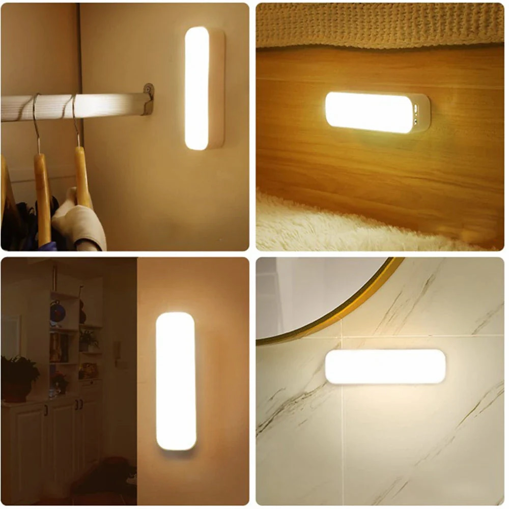 Taavita USB Rechargeable Wireless Motion Sensor Wall Lamp Light