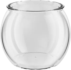 Tabletop Fissh Container - Desktop Aquarium | Decorative Fissh Enclosure, Clear Aquarium | Modern Aquatic Animal Container for Ornamental, Home Office Tabletop Desktop Display