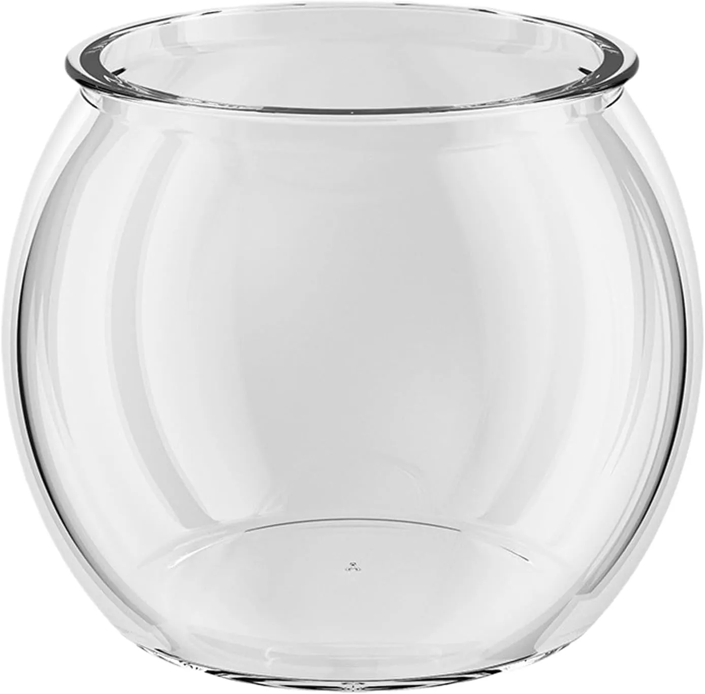 Tabletop Fissh Container - Desktop Aquarium | Decorative Fissh Enclosure, Clear Aquarium | Modern Aquatic Animal Container for Ornamental, Home Office Tabletop Desktop Display