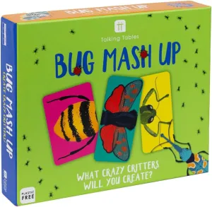 Talking Tables Family Fun Bug Mash Up Game For Kids Insect-Inspired Designs, Mix and Match Critters, Match-up Challenge, Ideal Birthday Gift For Boys or Girls Packaging -PLASTIC FREE Age 3 