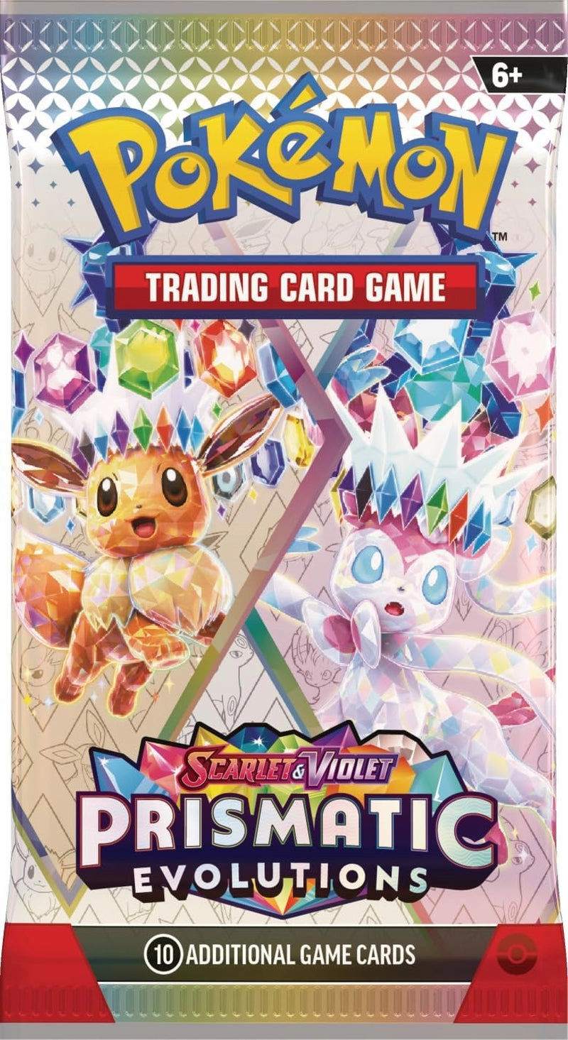 TCG: Scarlet & Violet—Prismatic Evolutions Booster Bundle (6 Booster Packs)