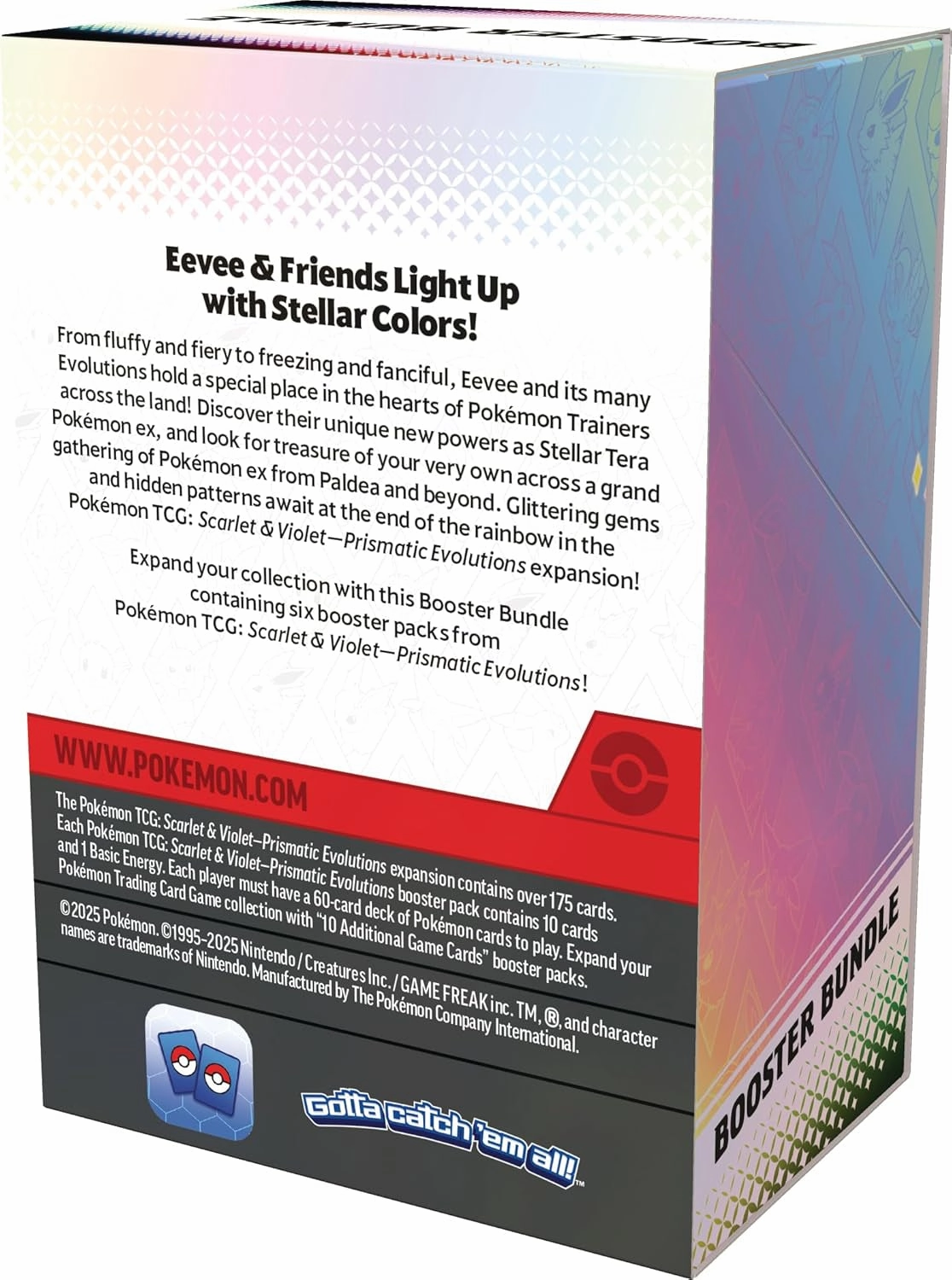 TCG: Scarlet & Violet—Prismatic Evolutions Booster Bundle (6 Booster Packs)
