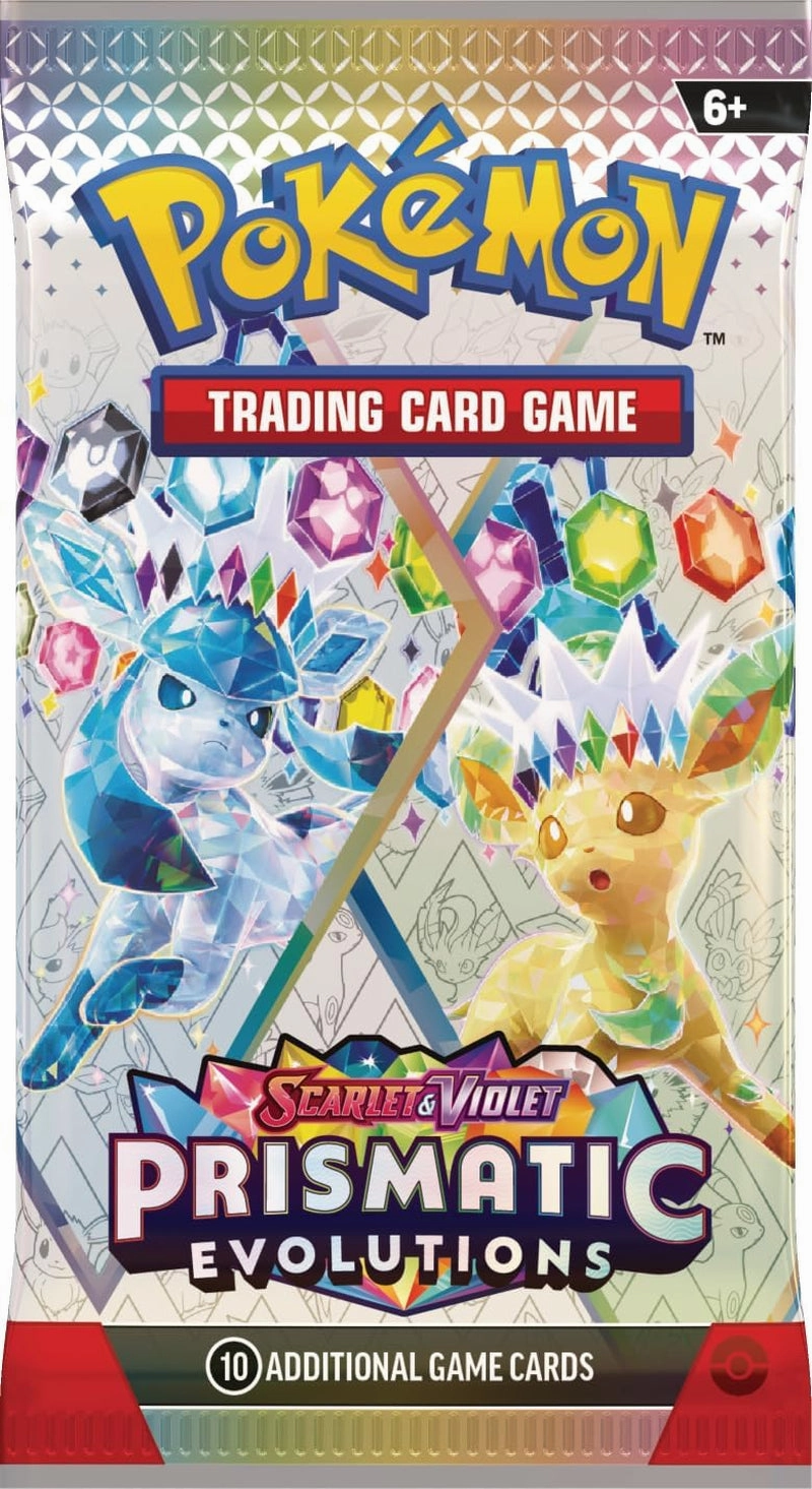 TCG: Scarlet & Violet—Prismatic Evolutions Booster Bundle (6 Booster Packs)