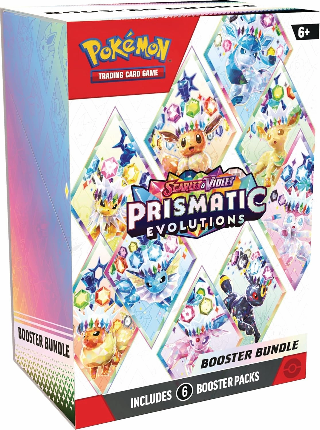 TCG: Scarlet & Violet—Prismatic Evolutions Booster Bundle (6 Booster Packs)