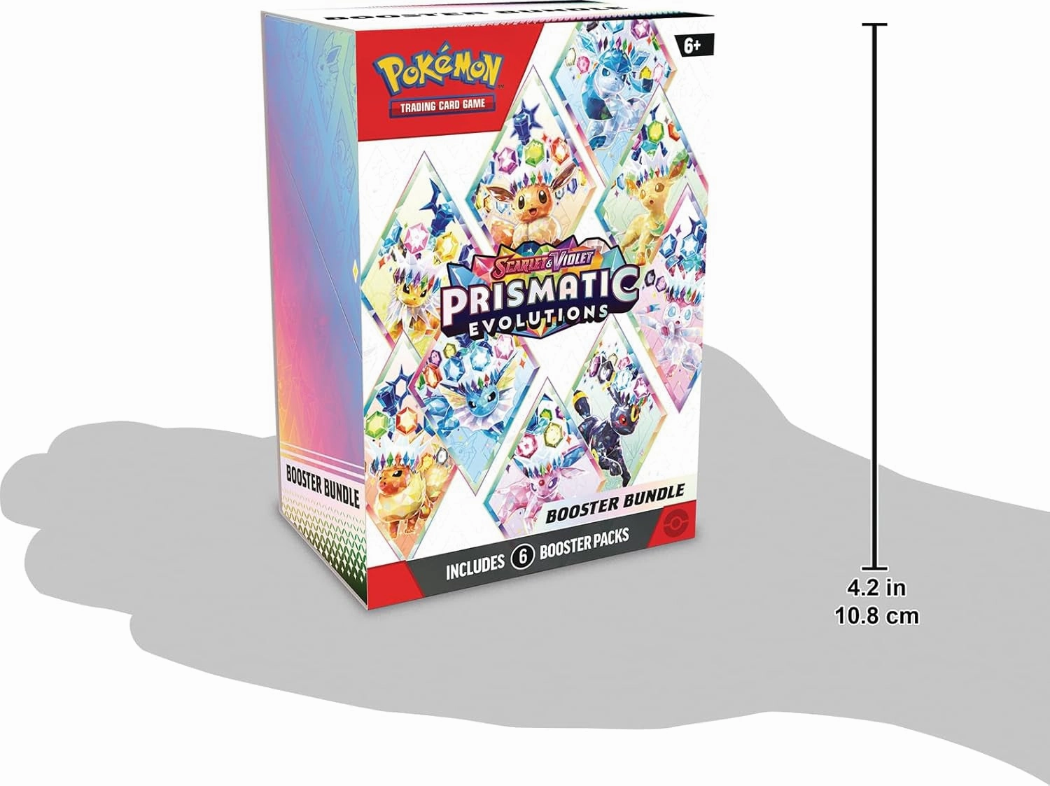 TCG: Scarlet & Violet—Prismatic Evolutions Booster Bundle (6 Booster Packs)