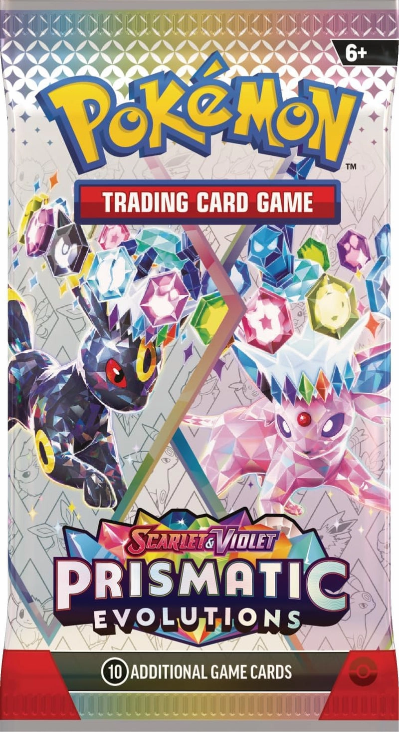 TCG: Scarlet & Violet—Prismatic Evolutions Booster Bundle (6 Booster Packs)