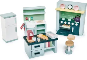 Tender Leaf Toys - Dovetail Dollhouse Accessories - Detailed Wooden Furniture Sets and Room Decor - Encourage Creative and Imaginative Fun Play for Children - Age 3 