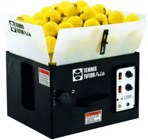 Tennis Tutor Prolite with Built-in Oscillator. Made in USA by #1 Tennis Machine Company.