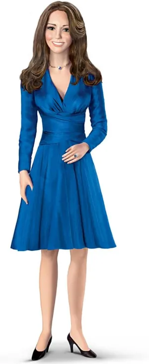 The Future Princess: Kate Middleton Royal Engagement Commemorative Fashion Doll by Ashton Drake